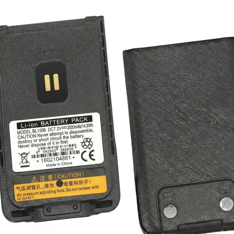 Hytera BL1506 Orijinal Telsiz Bataryası - 1500mAh Li-Ion - PD4, PD5 ve PD6 Serisi Uyumlu