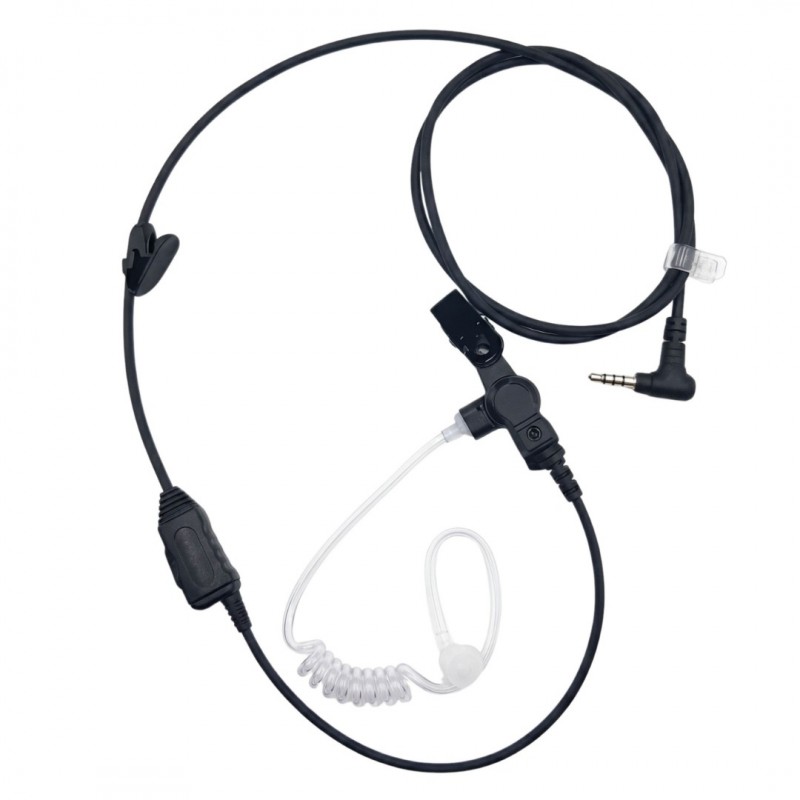 Hytera EAS07 Akustik Kulaklık Mikrofon Seti (Tek Jak)