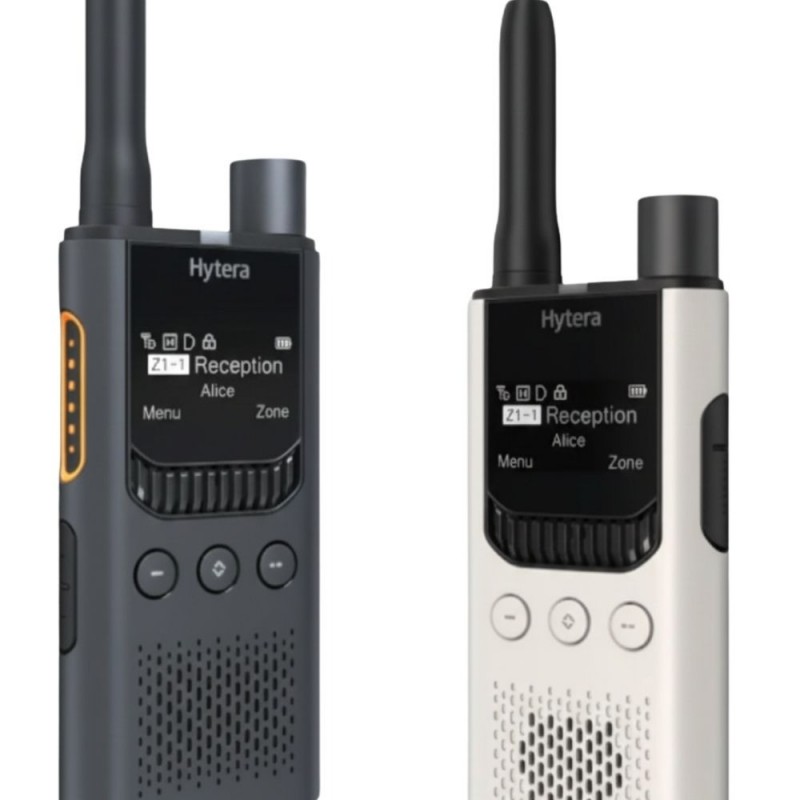 Hytera S1 Pro LF Dijital DMR Lisanssız El Telsizi - Metalik GriUltra İnce Tasarım & Bluetooth Desteği