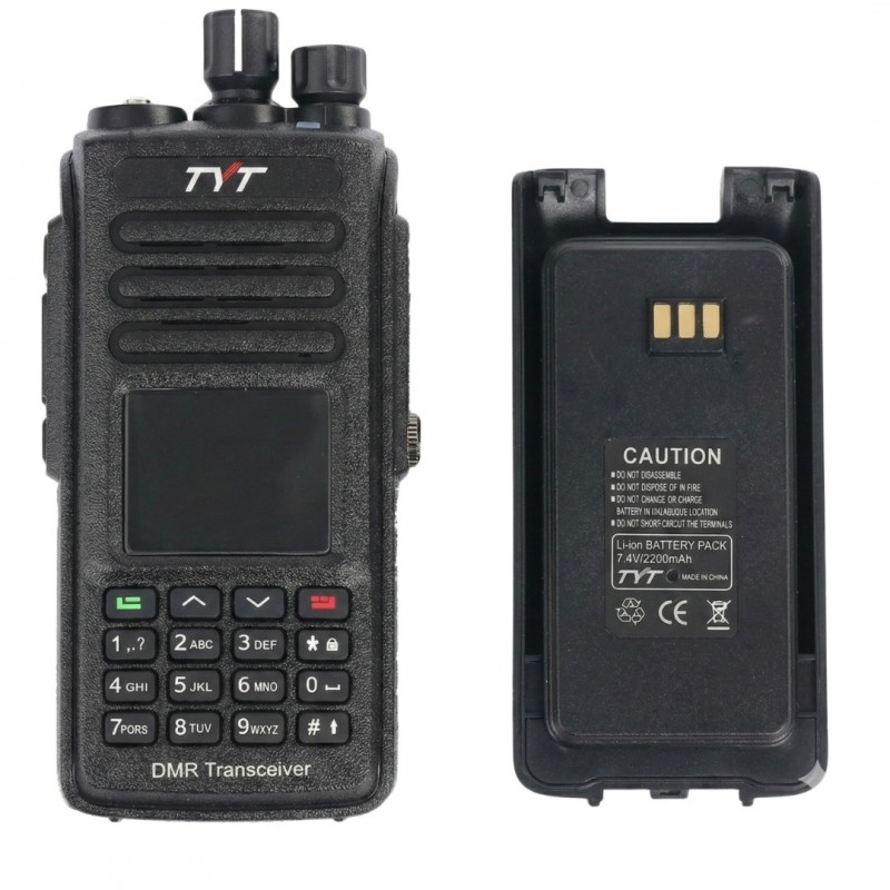 TYT MD390 DMR Dijital El Telsizi için resim alt etiketi: Yüksek performanslı ve güçlü MD390 DMR dijital el telsizi.