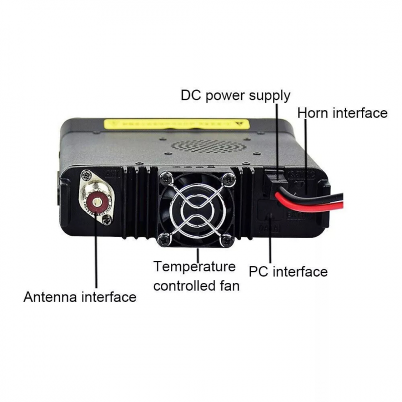 TYT MD-9600 DMR/Analog Dual Band Araç Telsizi - 50W Yüksek Güç & Dijital Netlik (UHF/VHF)