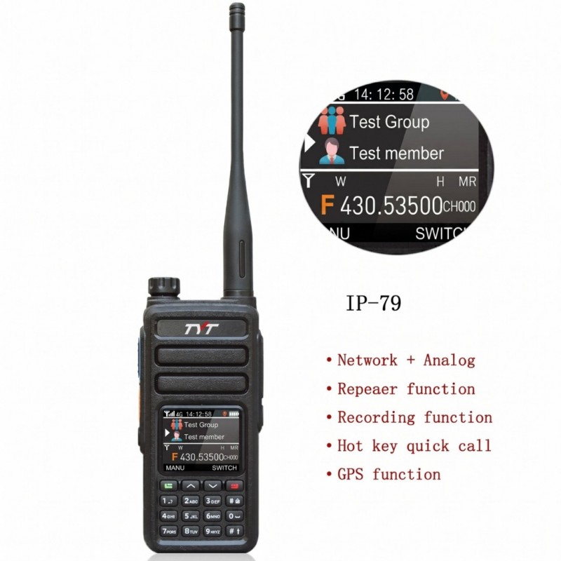 TYT IP-79 Hibrit Analog + pOc Bas Konuş El Telsizi