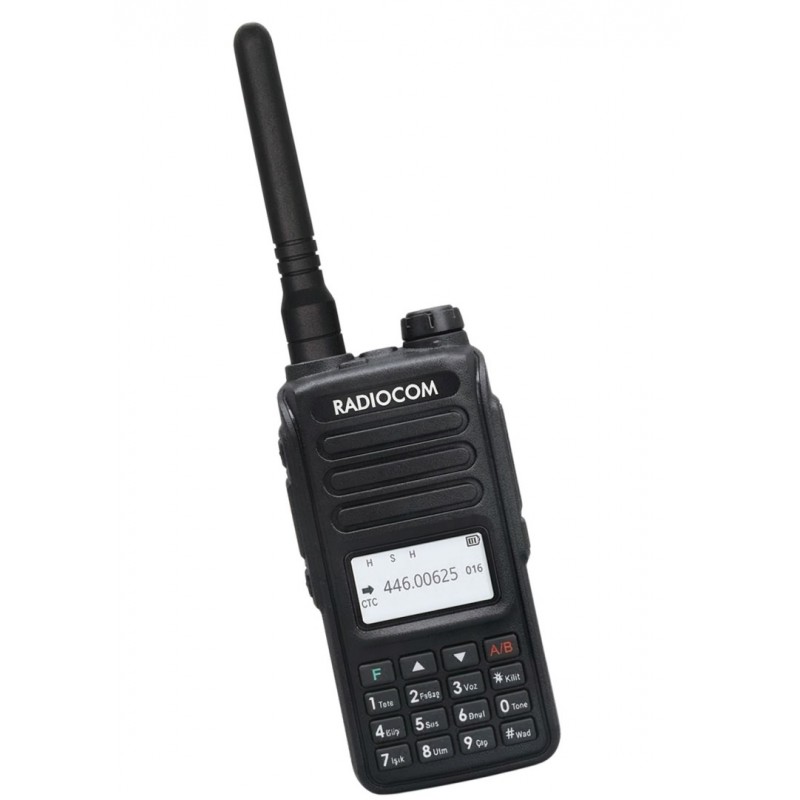 Radiocom AP-446 Plus PMR446 lisanssız analog el telsizi