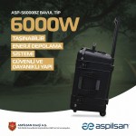 Asilsan ASP-S6000GS 6000W Taşınabilir Güç Kaynağı (Bavul Tipi)
