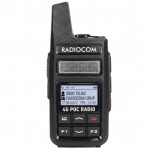 Radiocom BT20 POC Bas-Konuş El Telsizi - Sınırsız Mesafe, 4G & GPS Takipli (Sim Kartlı Profesyonel Telsiz)