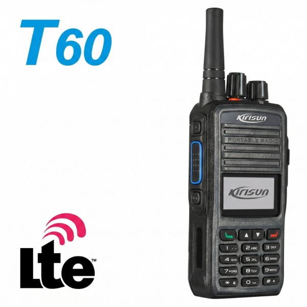 Kirisun T60 4G LTE pOc Bas-Konuş El Telsizi (Sınırasız Mesafe) Kirisun T60 4G LTE pOc Bas-Konuş El Telsizi (Sınırasız Mesafe)