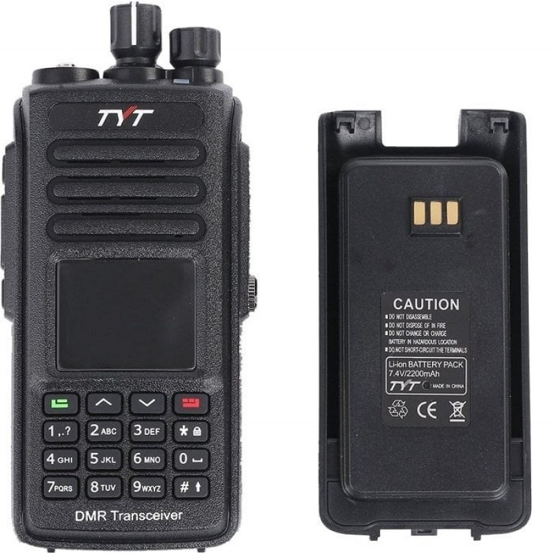 TYT MD390 GPS'li DMR/Analog Dual Band El Telsizi - IP67 Su Geçirmez & Konum Takipli (UHF/VHF)