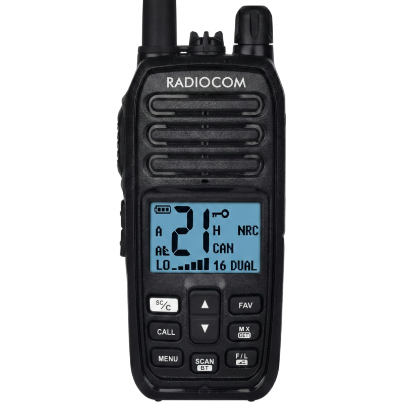 RADIOCOM MR-1 VHF DENİZ EL TELSİZİ (SUDA BATMAZ)