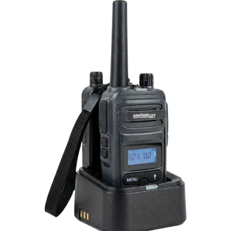 Aselsan PM985S Profesyonel Lisanssız El Telsizi İkili Set - Yüksek Çekim & Uzun Pil Ömrü