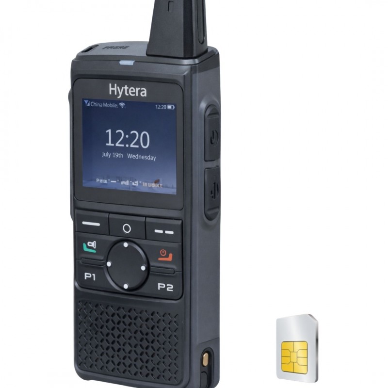 Hytera PNC370 POC El Terminali - Sınırsız Mesafe Bas-Konuş Telsiz (3G/4G & Wi-Fi Destekli)