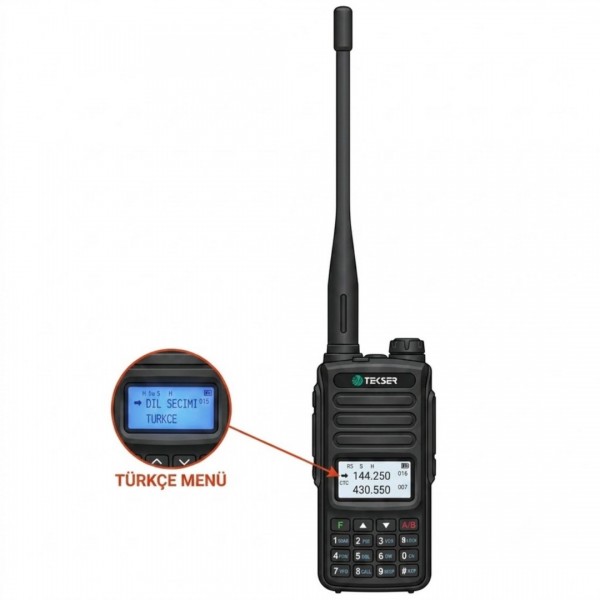 Tekser TR-UV98 Dual Band El Telsizi 